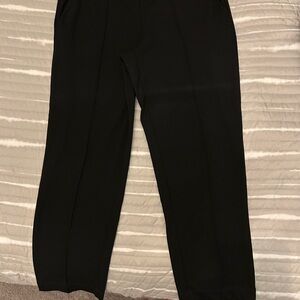 Elegant Black Cropped Pants